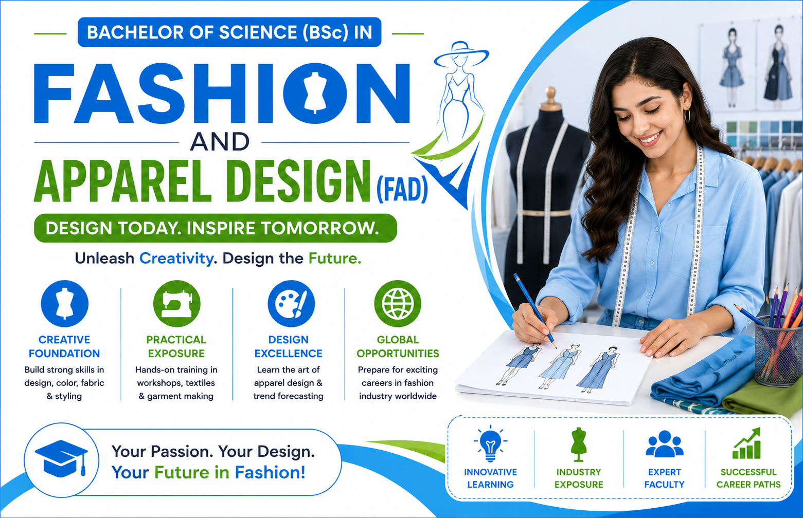 Bachelor of Science (BSc) in Fashion and Apparel Design (FAD)
